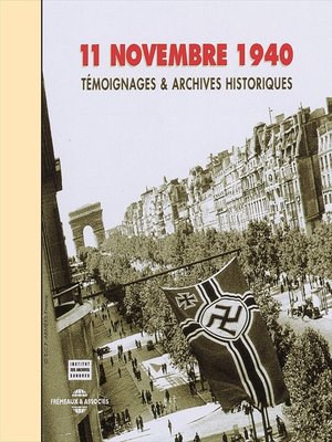 cover image of 11 novembre 1940. Témoignages et archives historiques